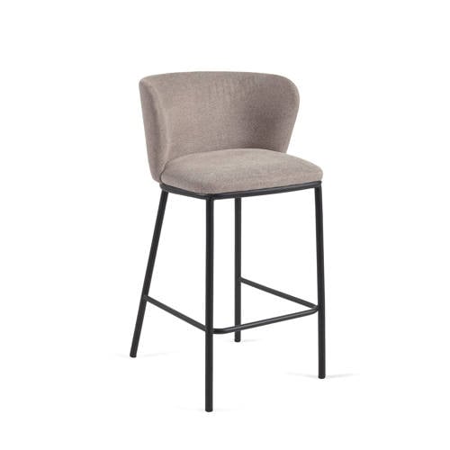 Kave Home barkruk Ciselia - Bruin