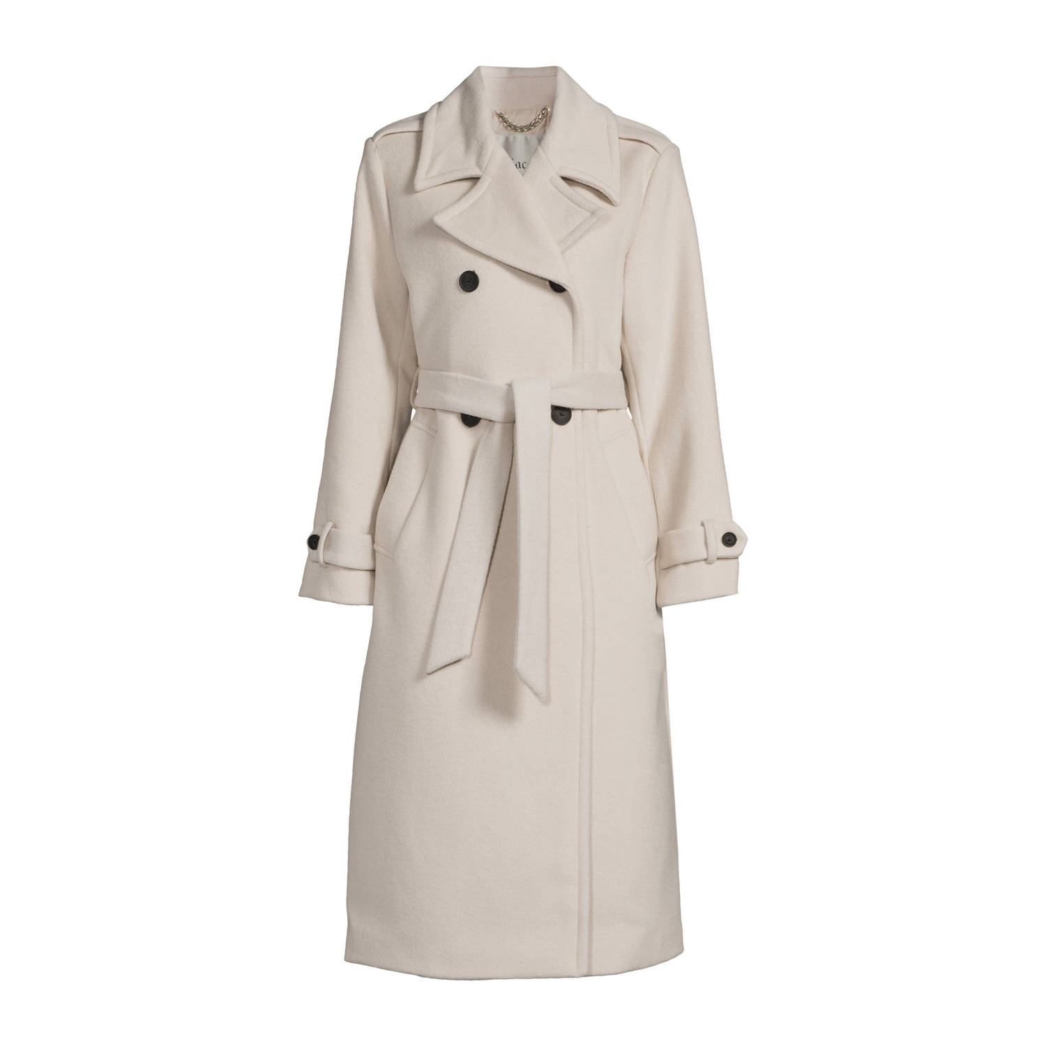 Giacomo jas met wol beige