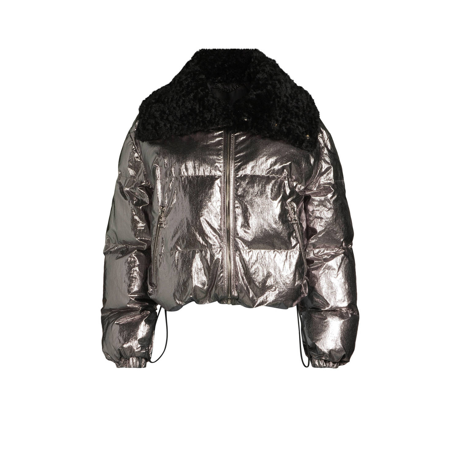 Giacomo Stijlvolle Jas 6562966 Gray Dames