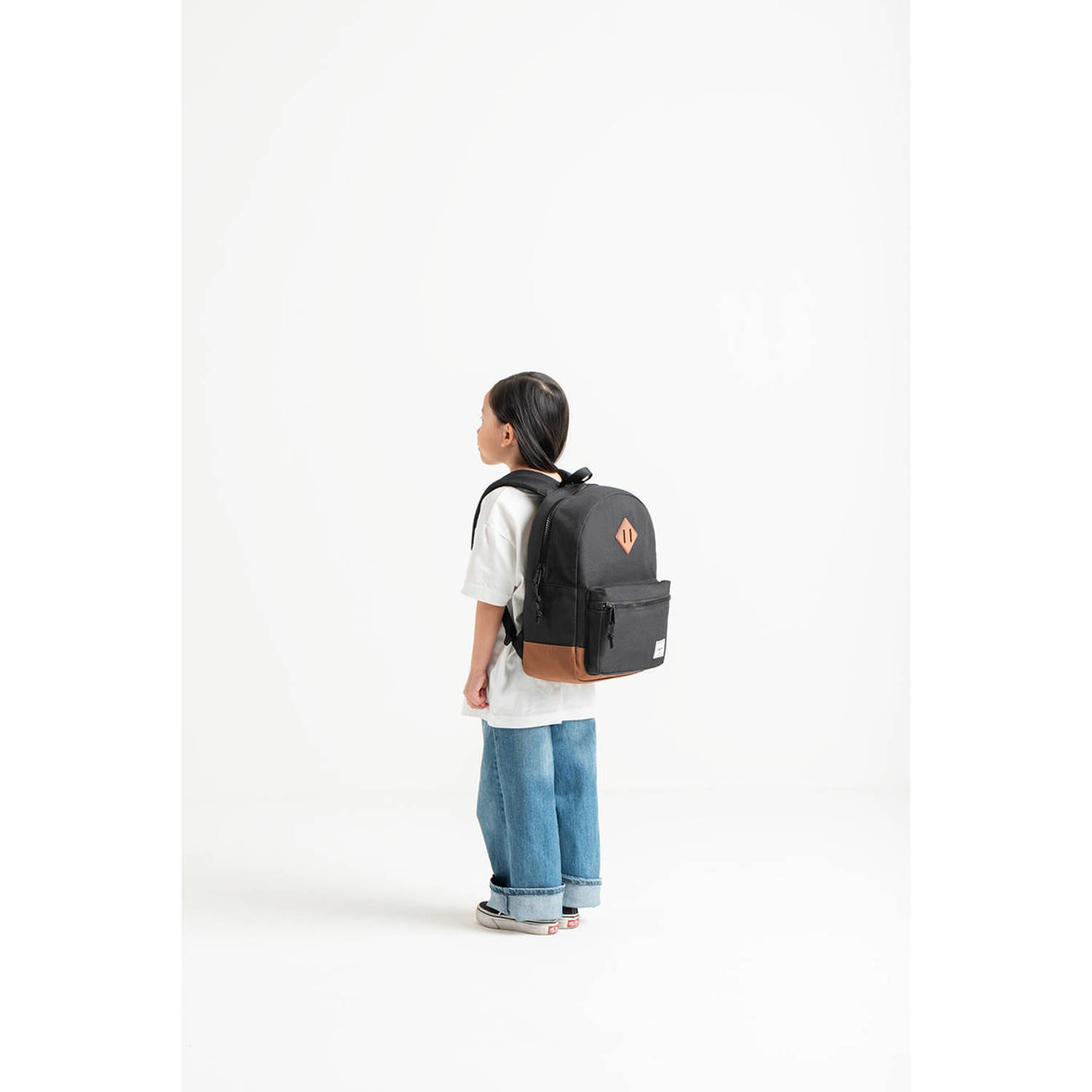 Herschel rugzak Heritage Kids zwart