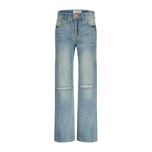 Vingino wide leg jeans Coco tinted mid blue afbeelding