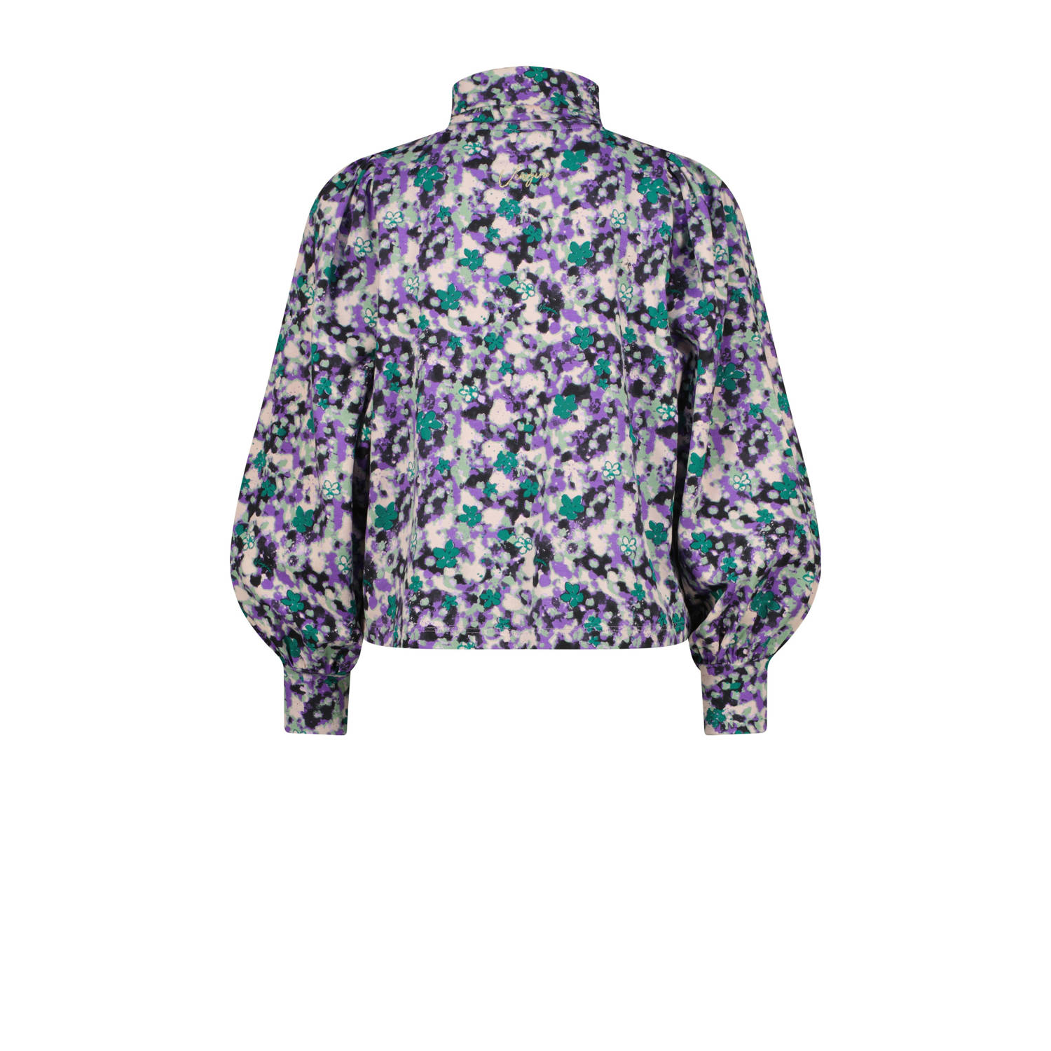 Vingino top Jonny met all over print lila groen paars