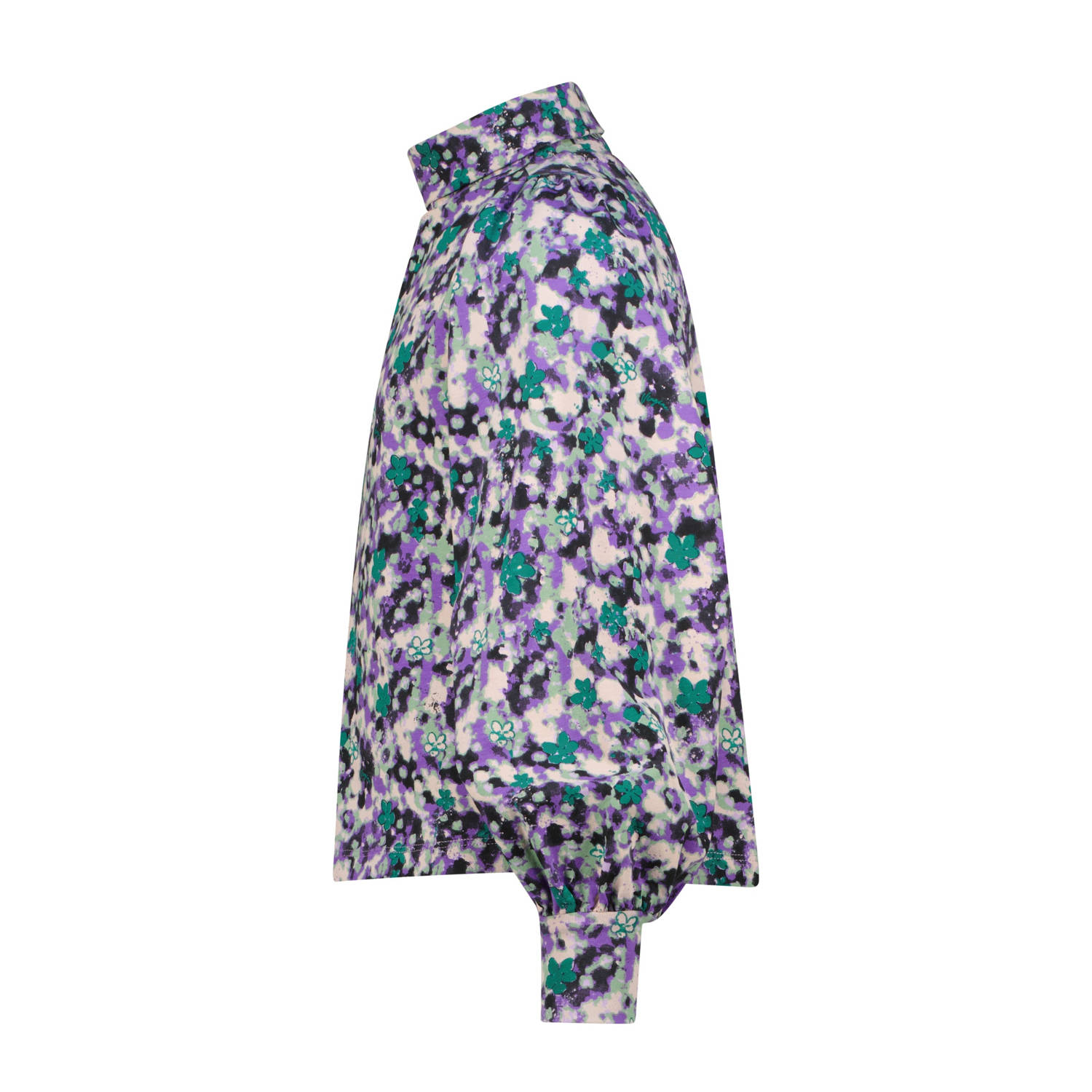 Vingino top Jonny met all over print lila groen paars