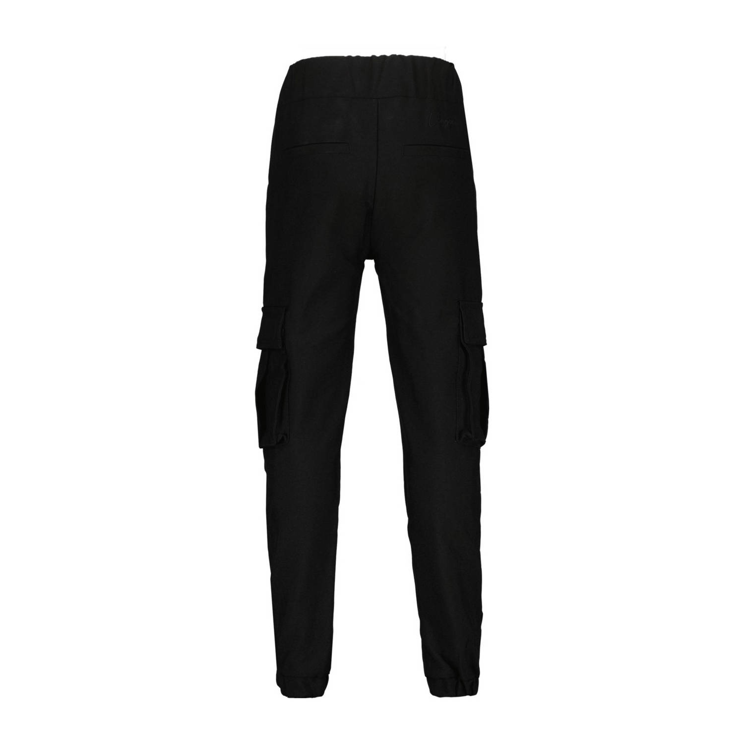 Vingino tapered fit cargobroek Selka zwart