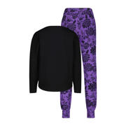 thumbnail: Vingino pyjama Wayra met all over print paars/zwart