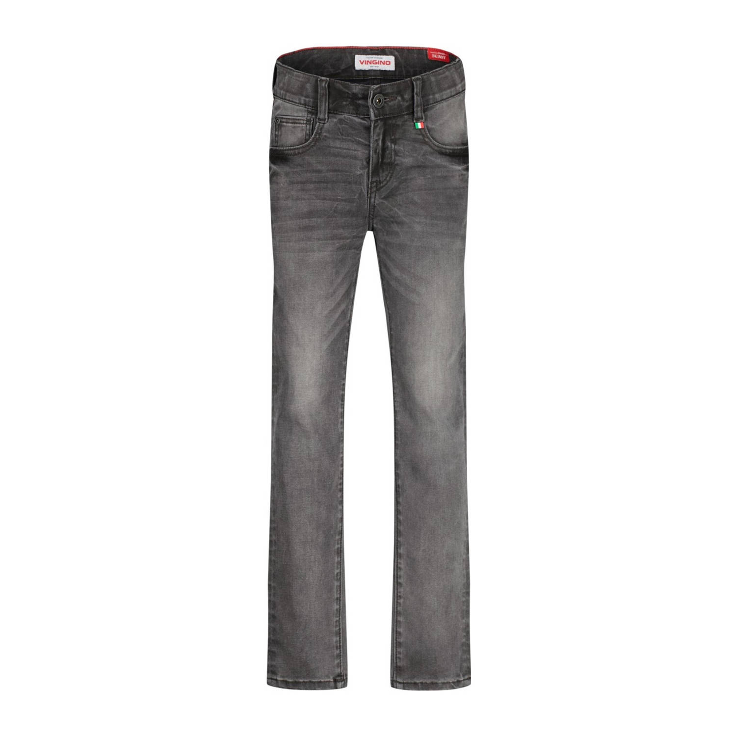 Vingino skinny jeans Aron dark grey vintage