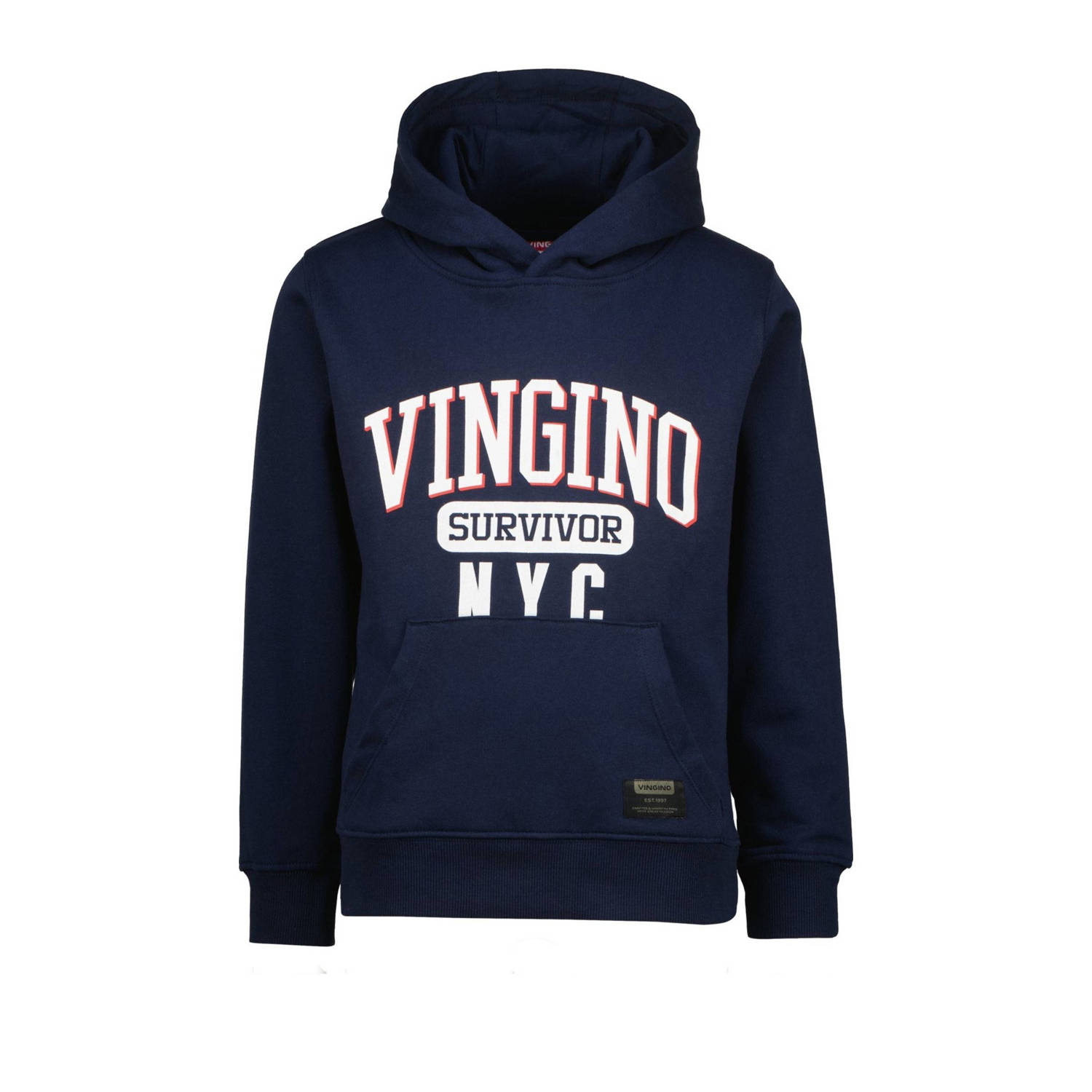 Vingino hoodie Noit met logo donkerblauw