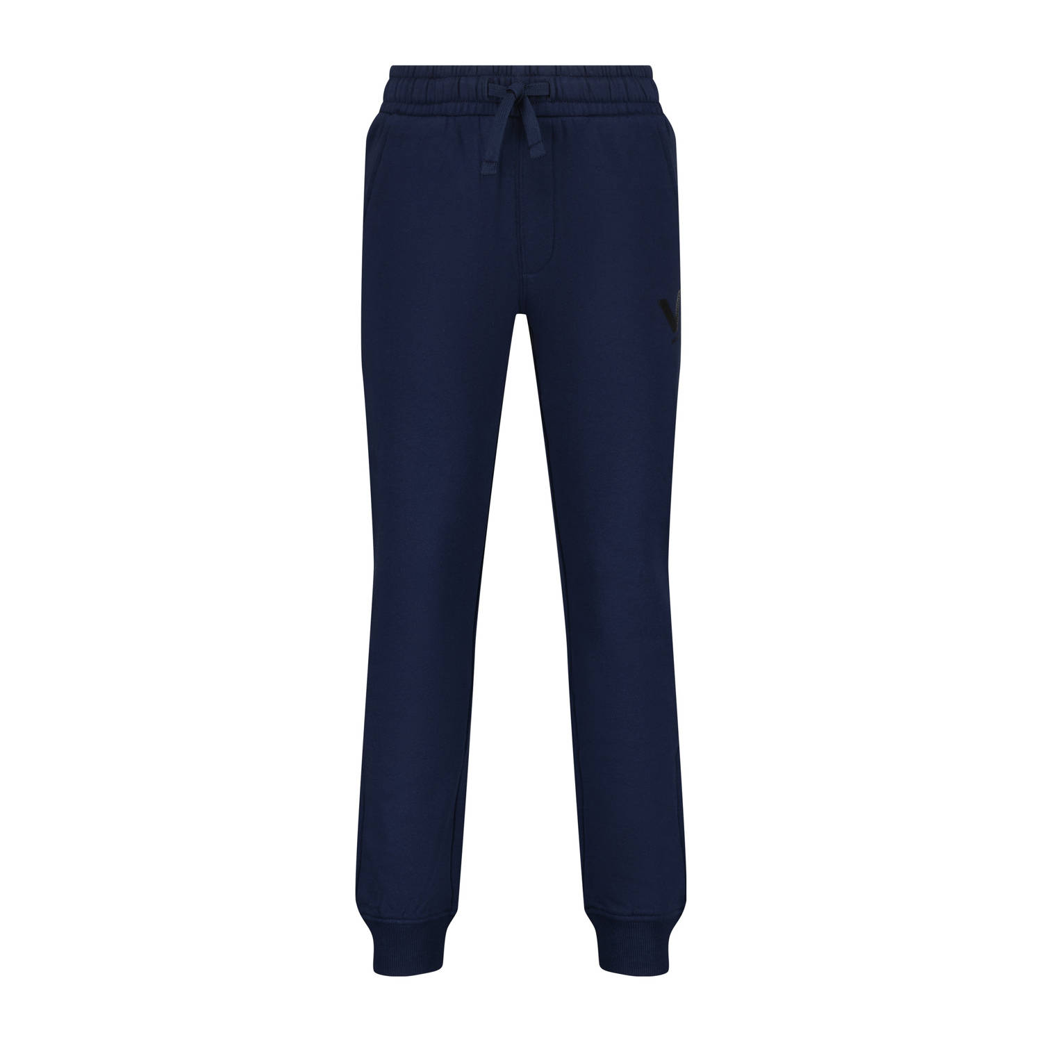 Vingino relaxed joggingbroek Saxic met printopdruk donkerblauw