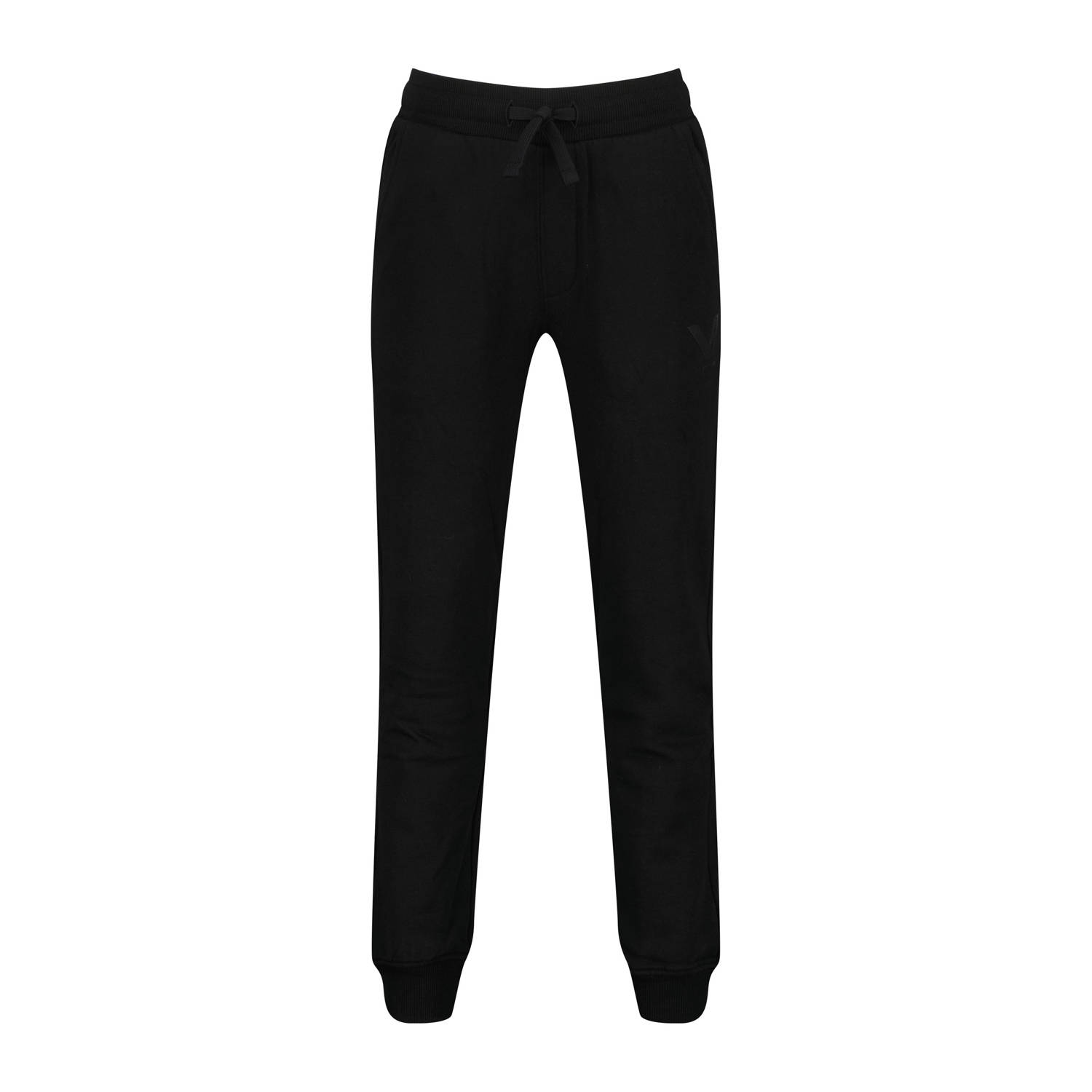 Vingino relaxed joggingbroek Saxic met printopdruk zwart