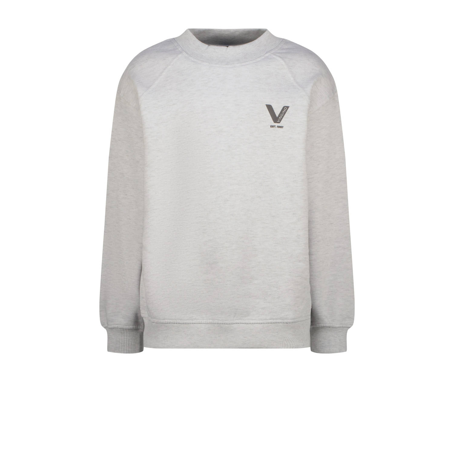 Vingino sweater Navis lichtgrijs melange