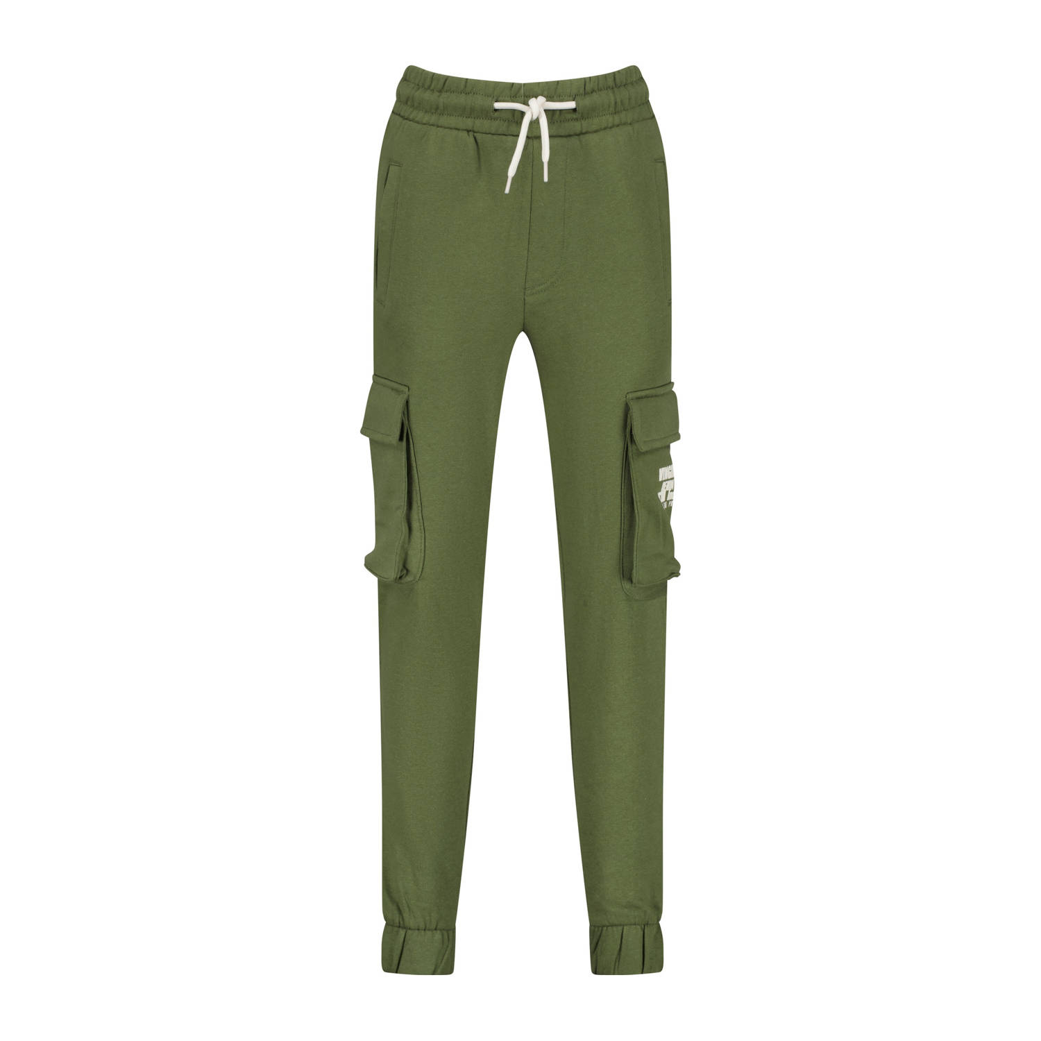 Vingino tapered fit joggingbroek Sallo armygroen
