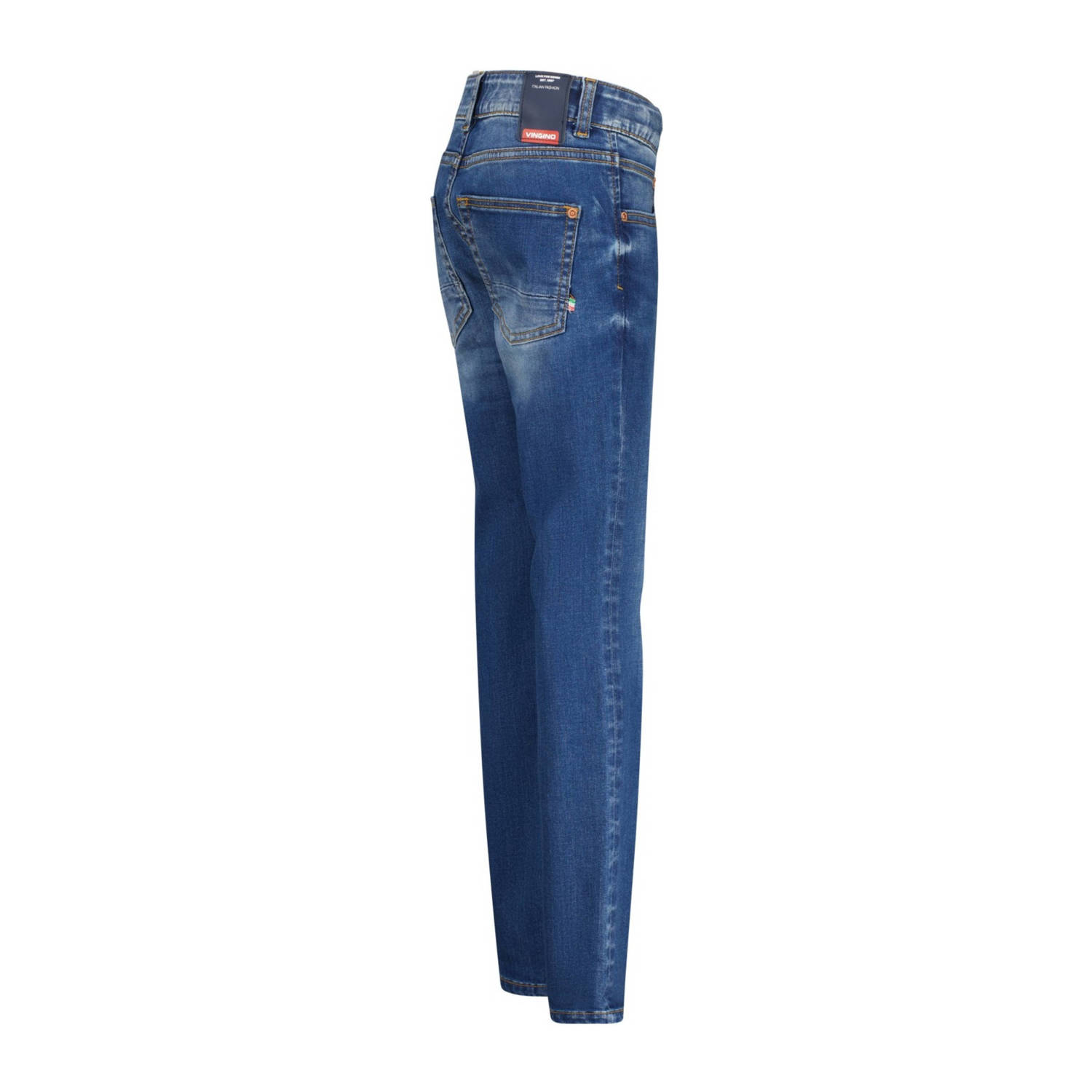 Vingino slim fit jeans Dante mid blue wash
