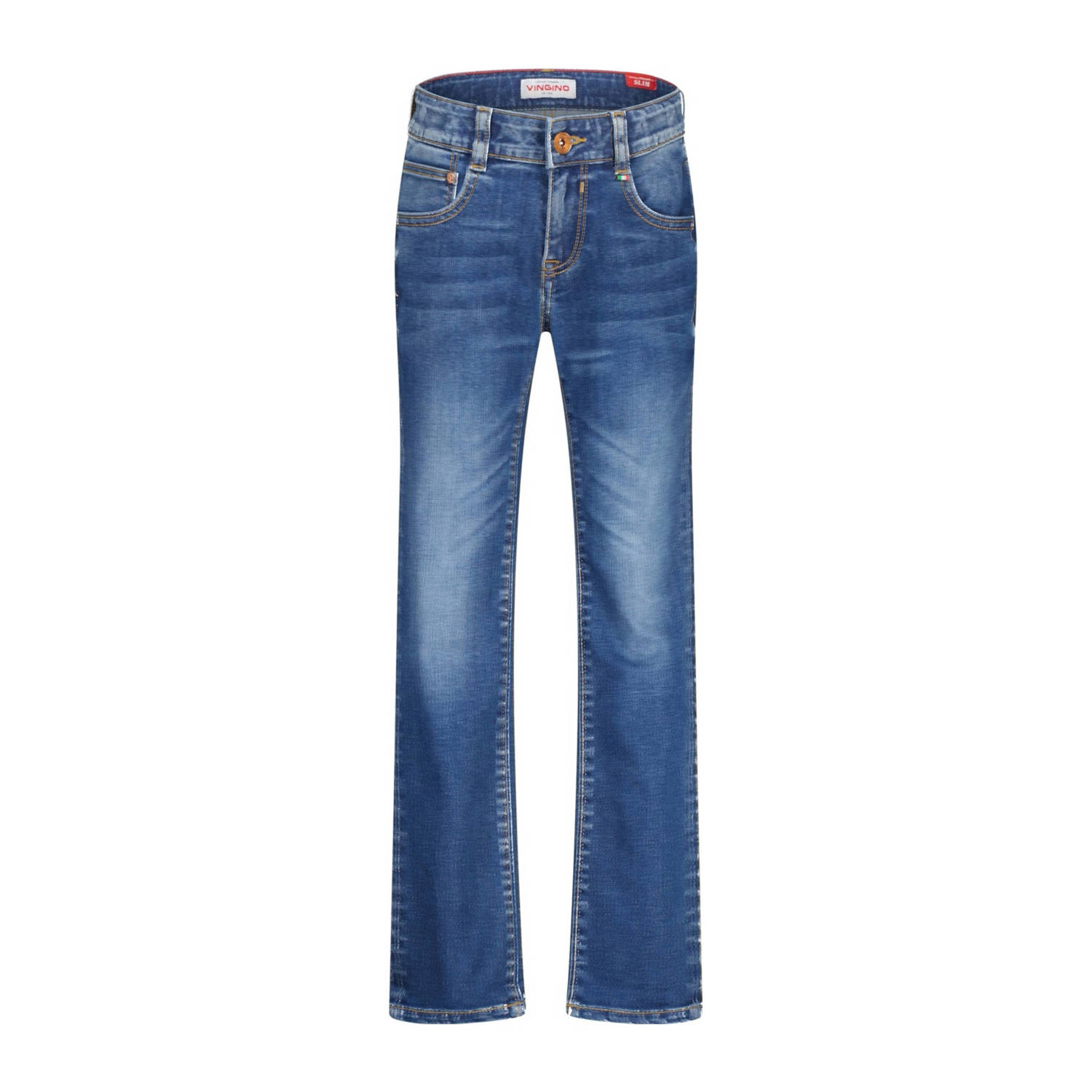 Vingino slim fit jeans Dante mid blue wash