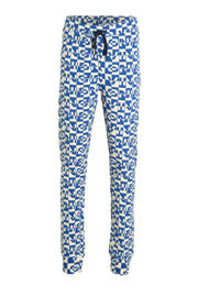 thumbnail: Vingino   pyjama Wopi met all over print kobaltblauw/wit
