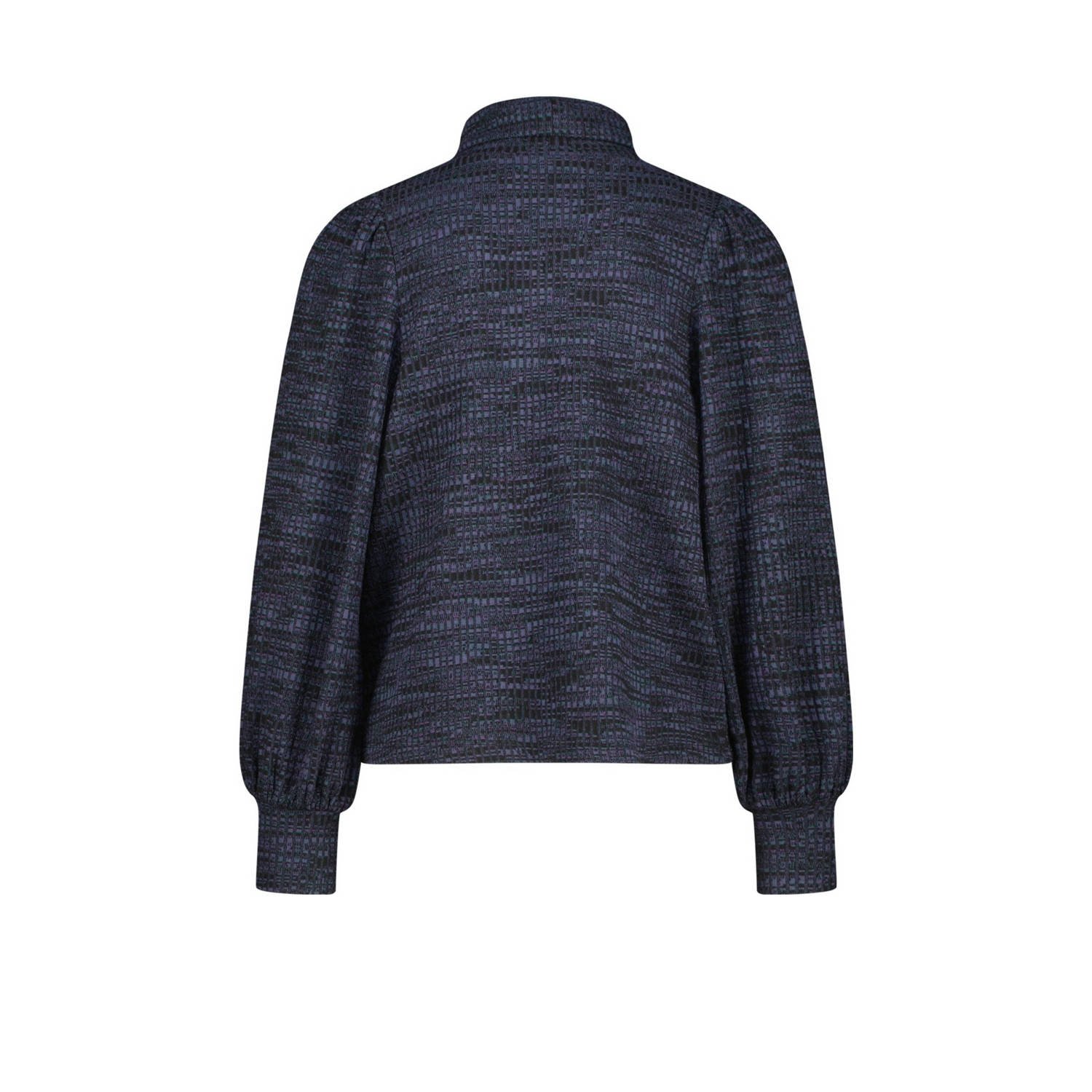 Vingino top Joyce met all over print zwart