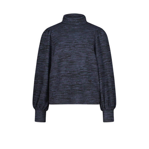 Vingino top Joyce met all over print zwart afbeelding