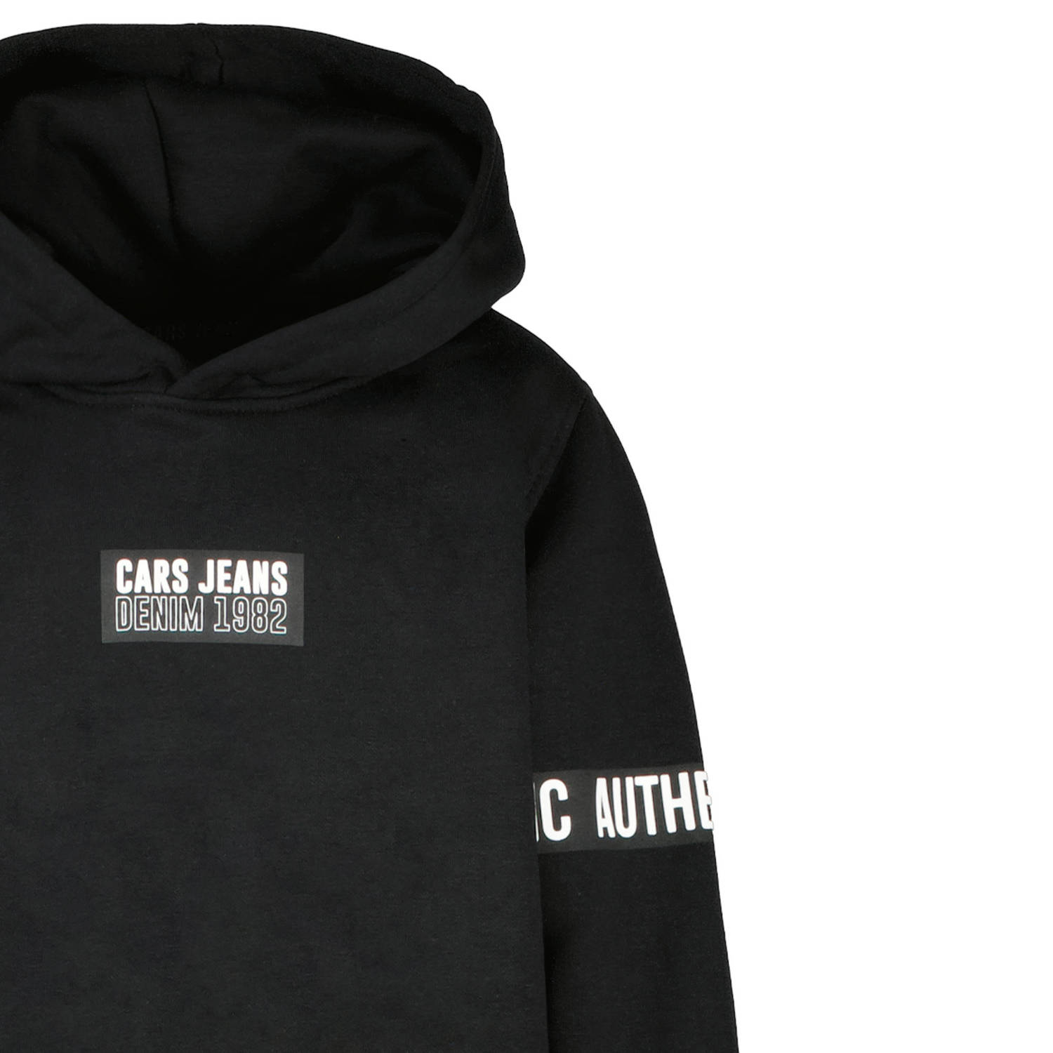 Cars hoodie ZLOW met printopdruk zwart