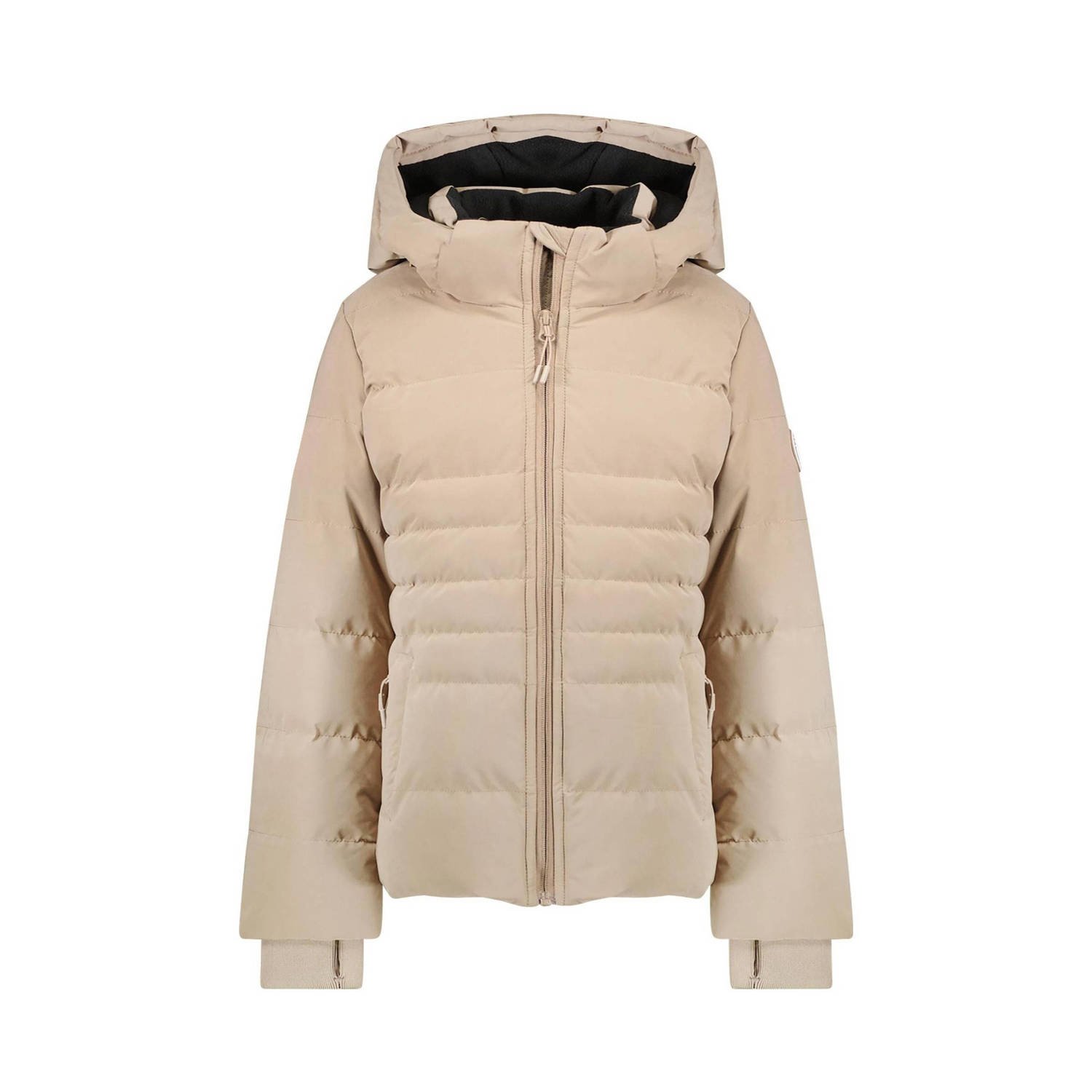 Cars gewatteerde tussenjas THARY zand Beige Meisjes Polyester Capuchon 128