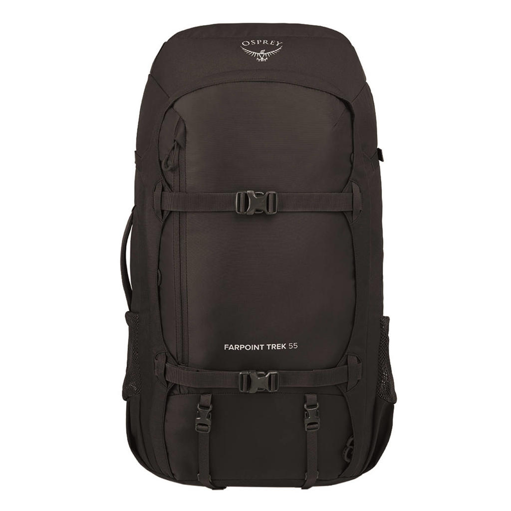 Osprey backpack Farpoint Trek Pack 55L zwart