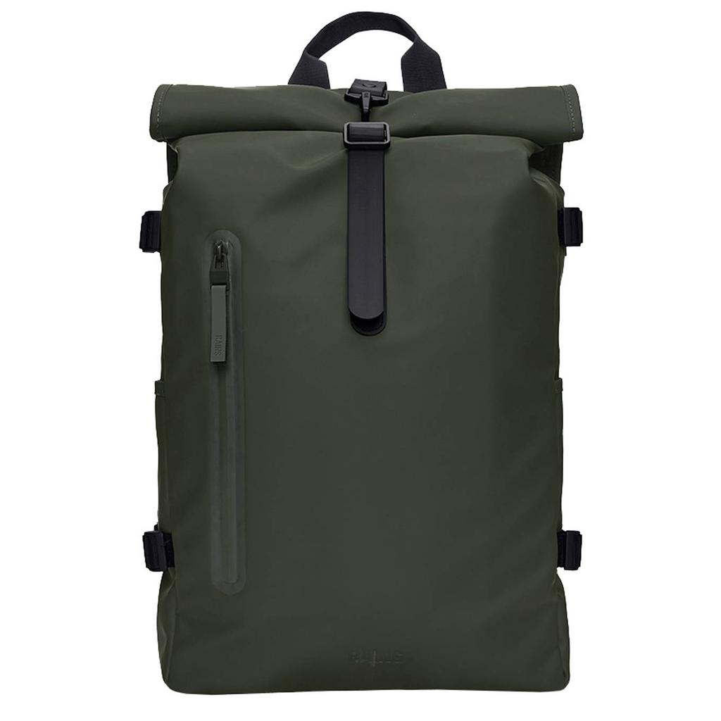 Rains rugzak Rolltop Large W3 kaki