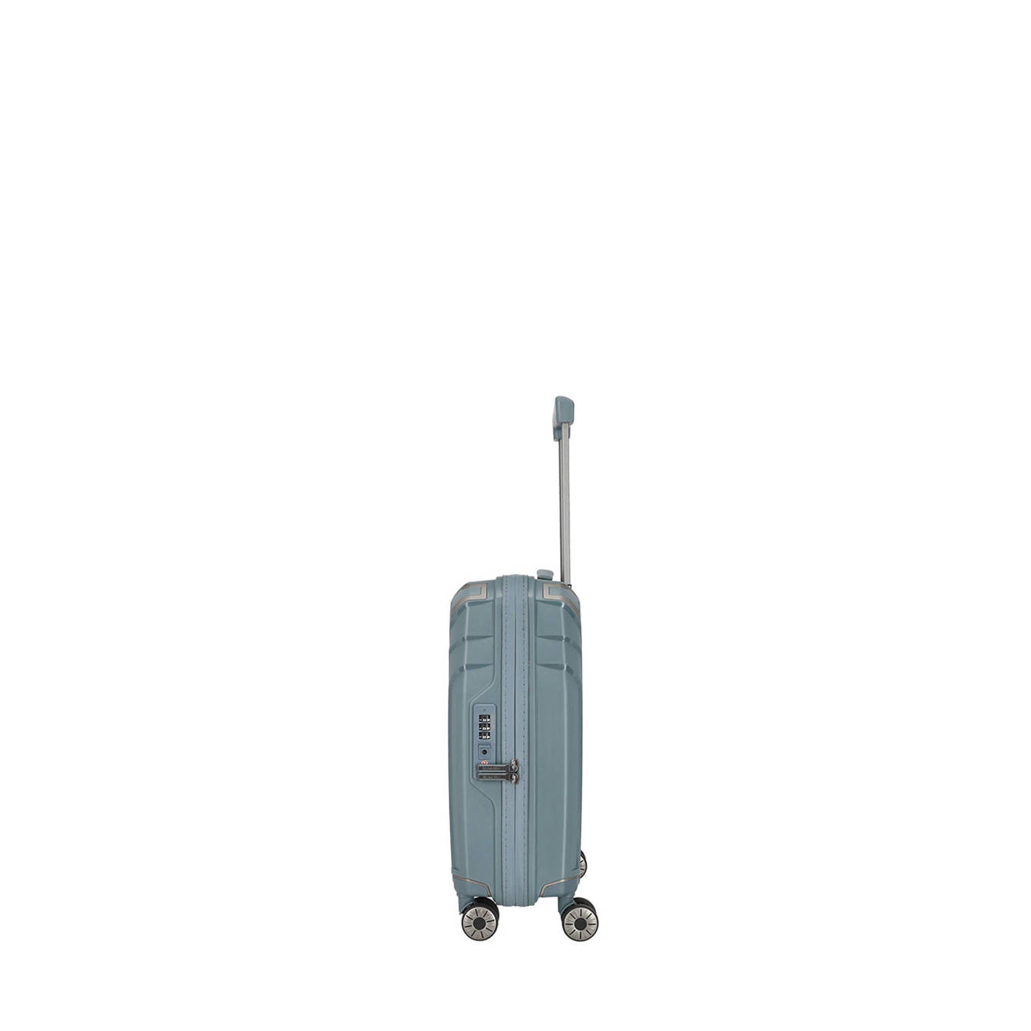 Travelite trolley Elvaa 55 cm. blauwgrijs