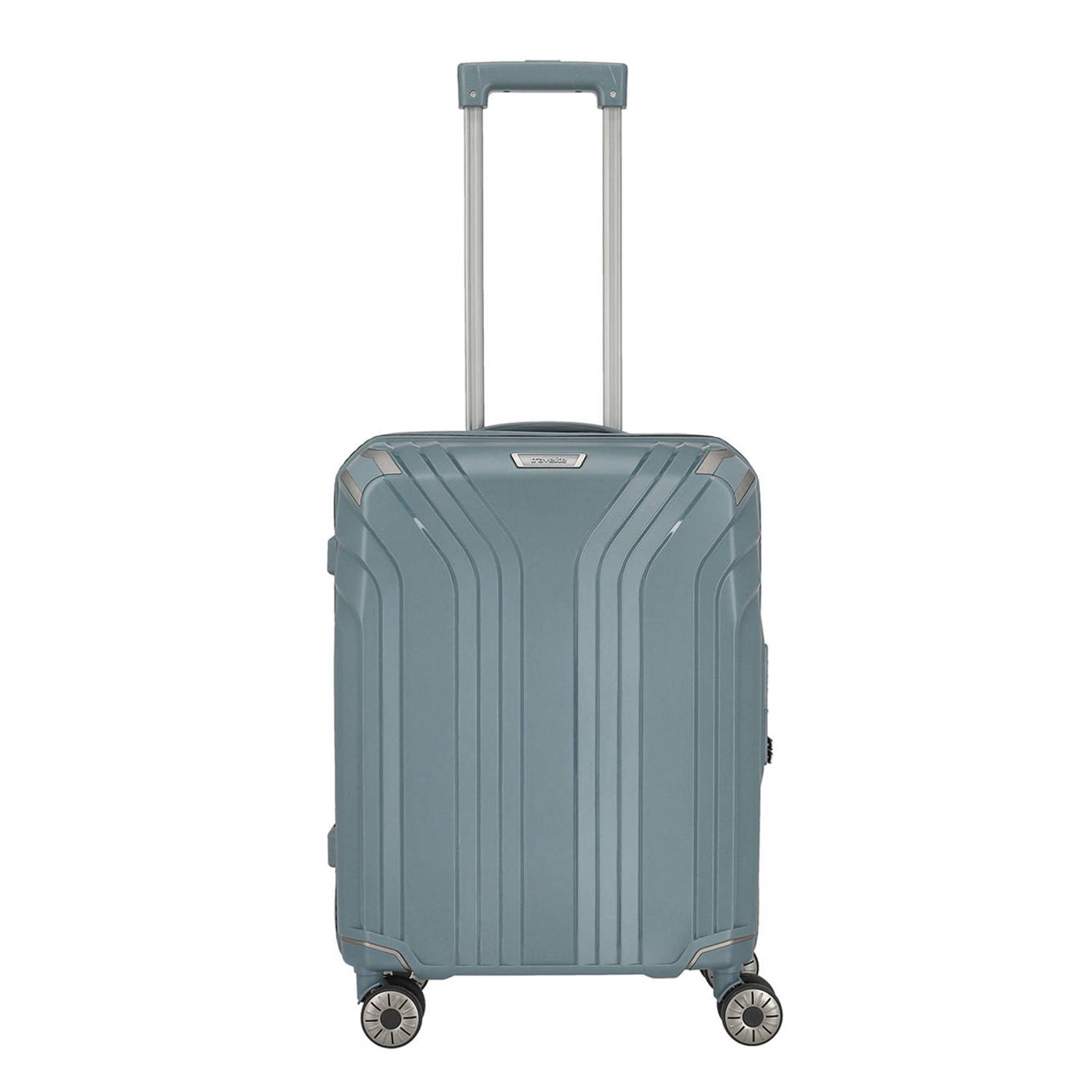 Travelite trolley Elvaa 55 cm. blauwgrijs