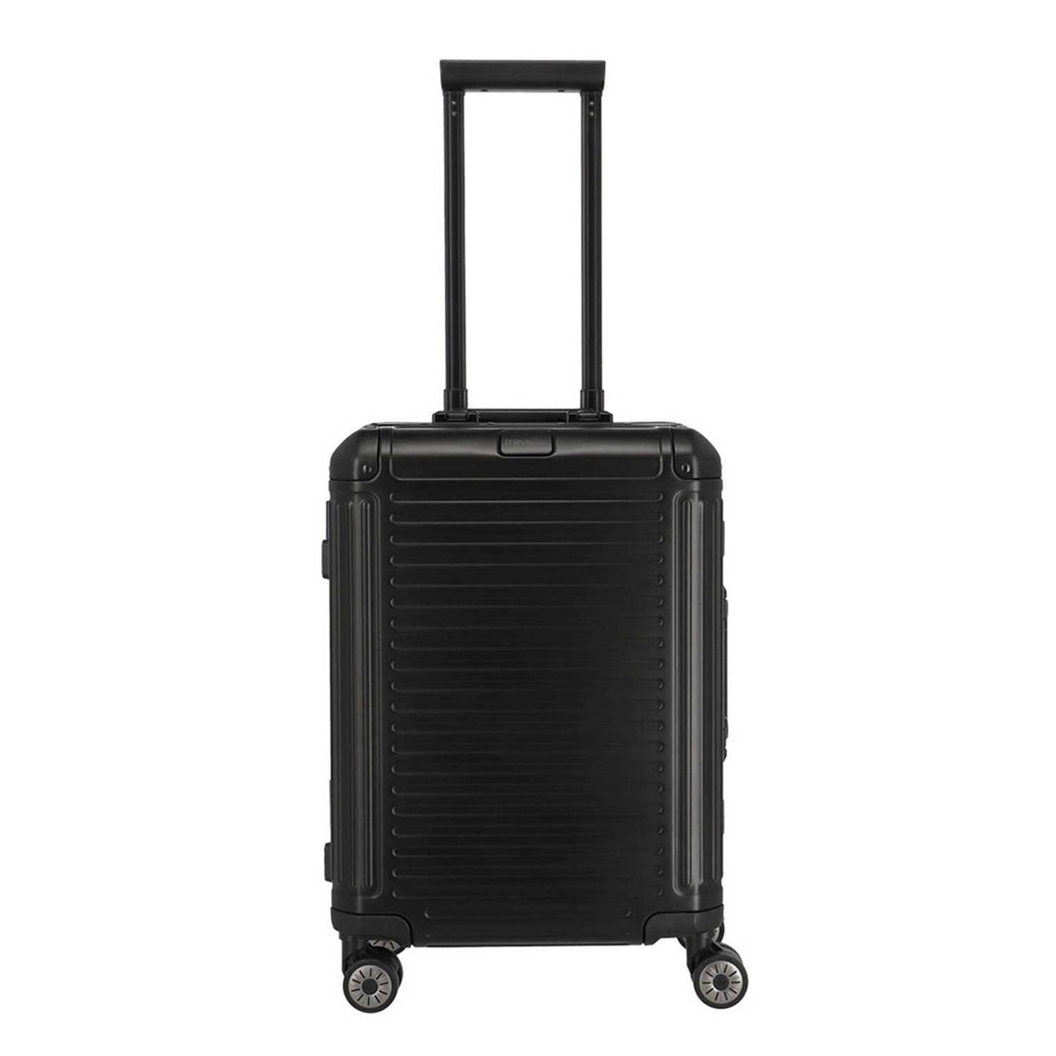 Travelite trolley Next 2.0 Aluminium 55 cm. zwart