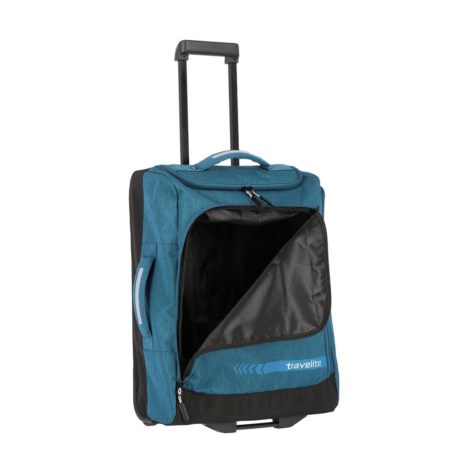 Travelite reistas Kick Off Wheeled Duffle S blauw