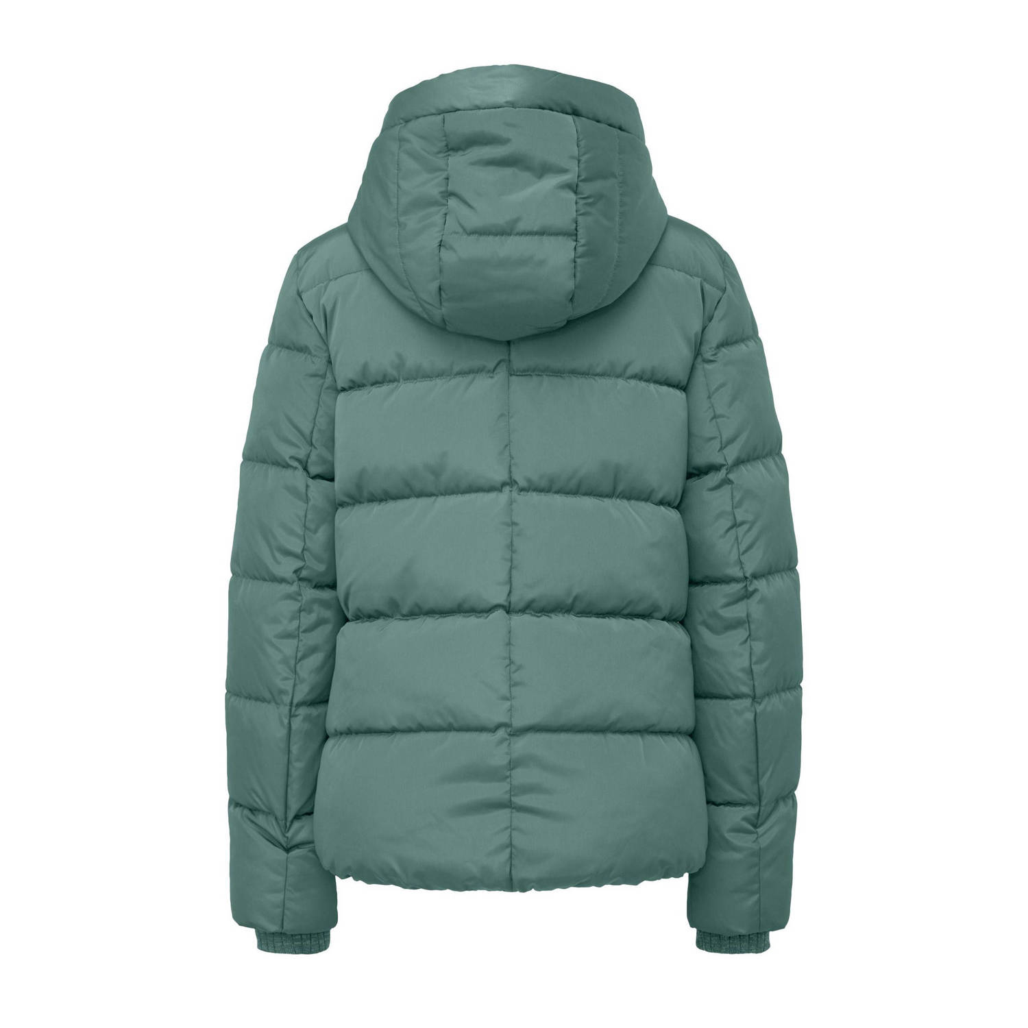 Q S by s.Oliver gewatteerde winterjas petrol