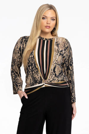 top met all over print bruin