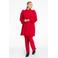 YOEK oversized blouse Plus Size - rood