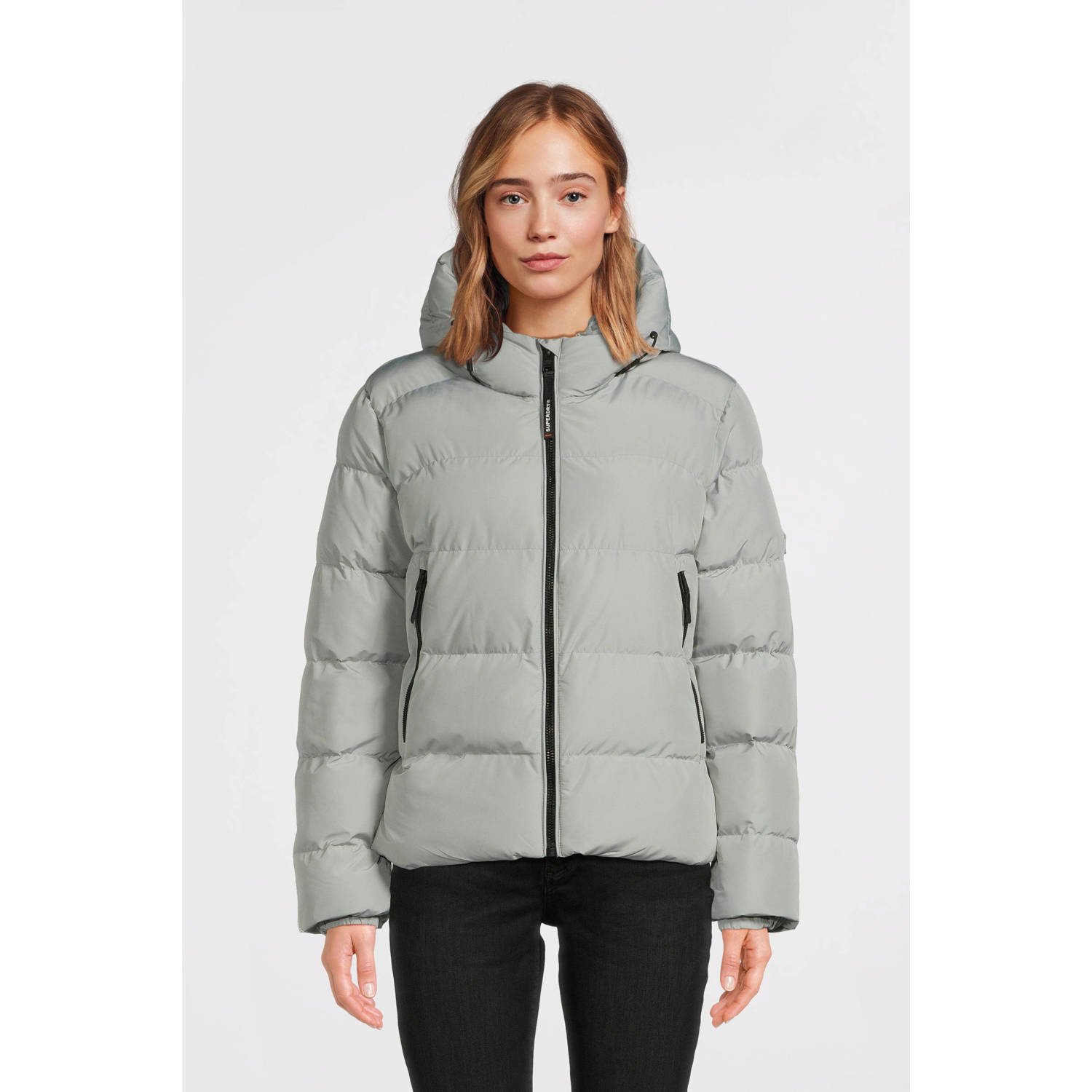 Superdry Gewatteerde jas HOODED SPORTS PUFFER JACKET