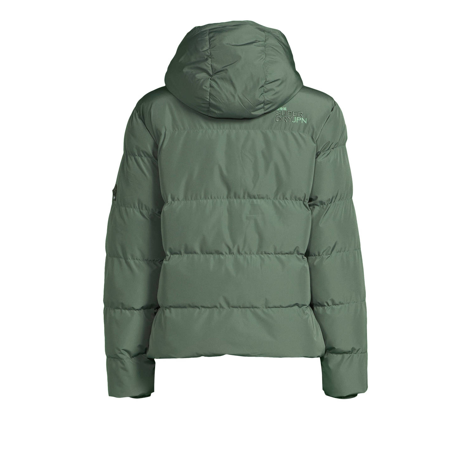Superdry gewatteerde winterjas kaki