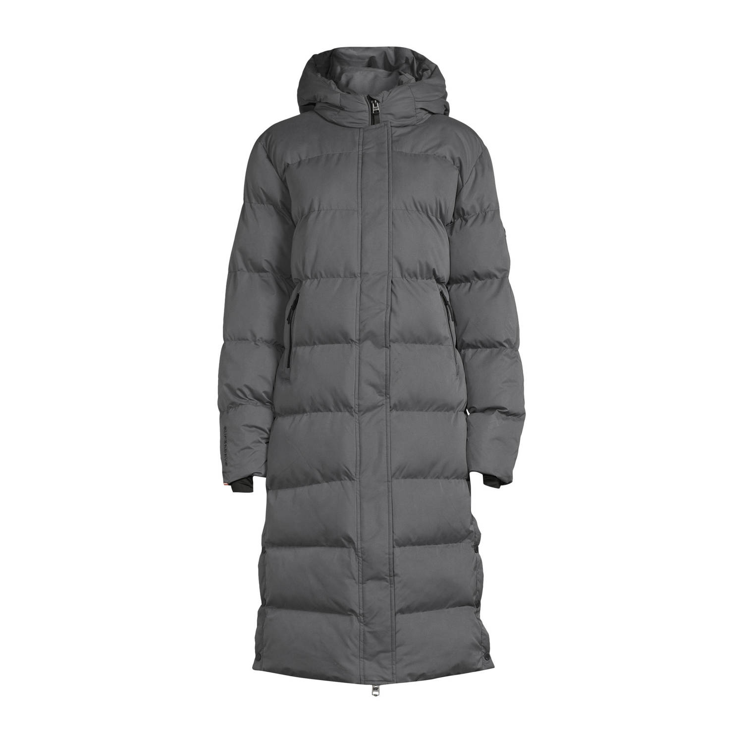 Superdry Gewatteerde jas MICROFIBRE LONGLINE PUFFER JKT