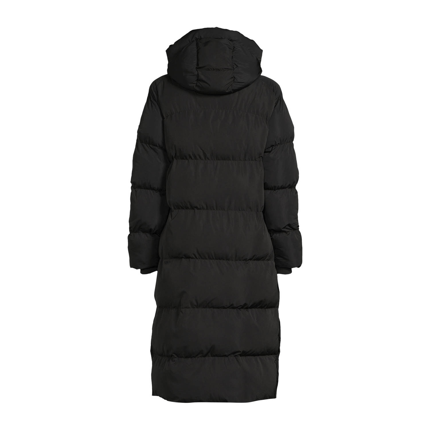 Superdry gewatteerde jas zwart