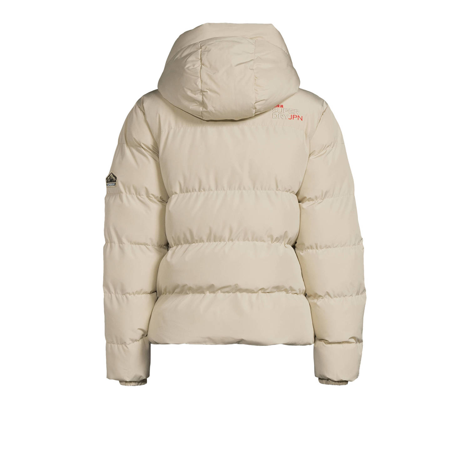 Superdry gewatteerde winterjas beige