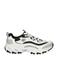 Skechers Arch Fit D'Lites chunky sneakers wit/zwart