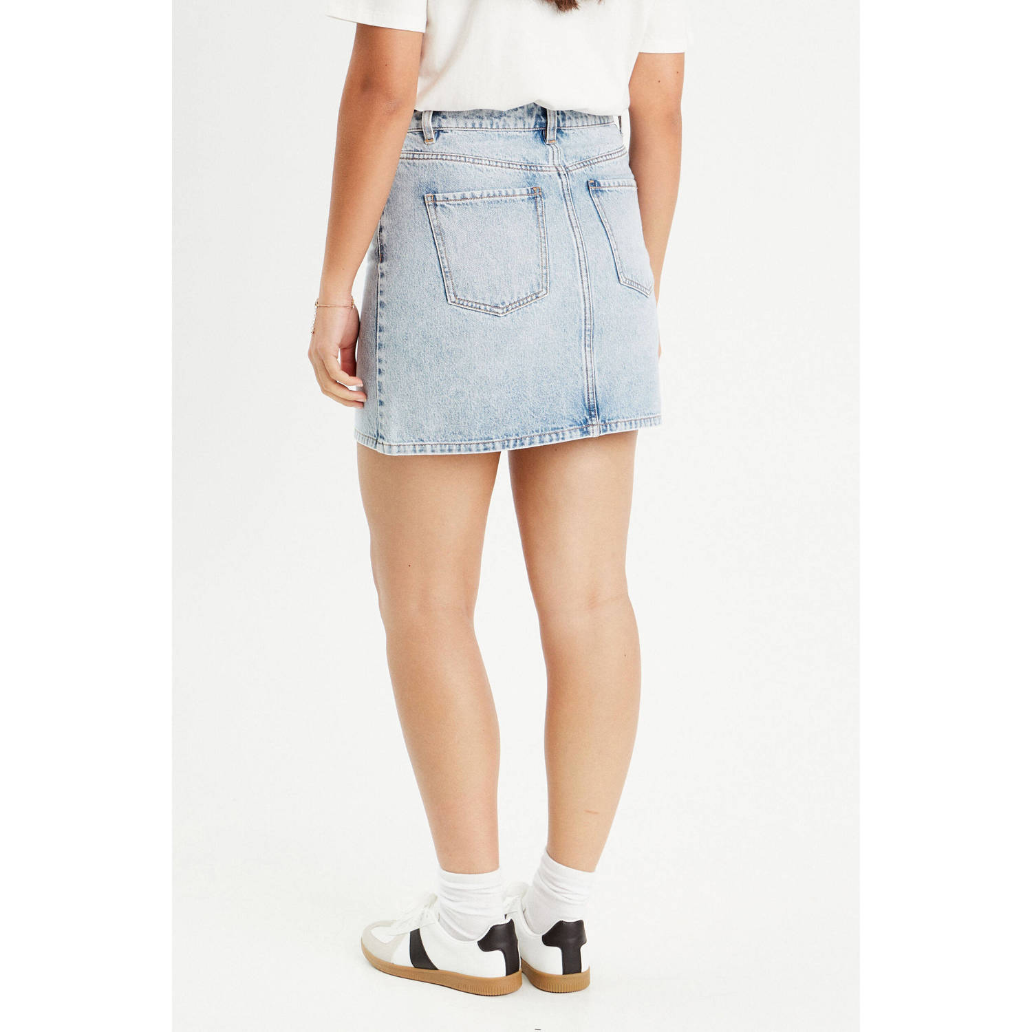 Cache denim spijkerrok light blue