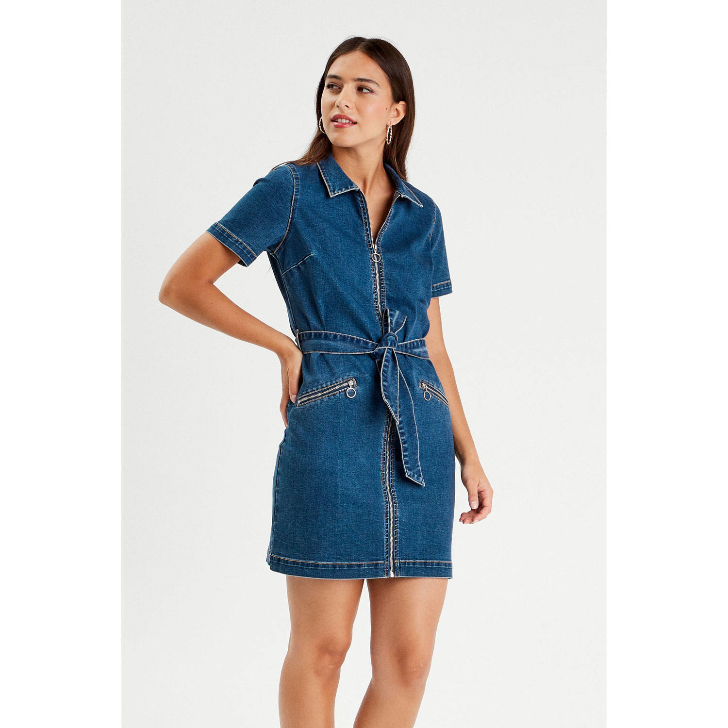 Cache spijkerjurk medium blue