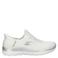 Skechers slip-on sneakers wit
