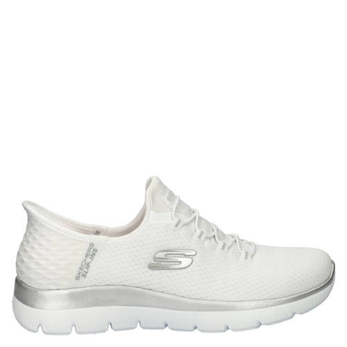 Skechers slip-on sneakers wit afbeelding