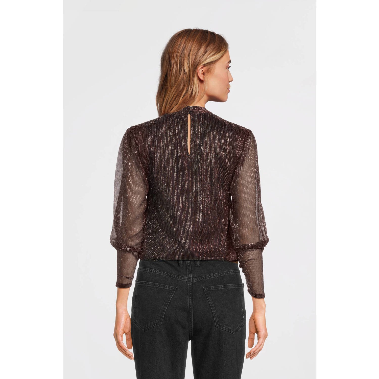 Scotch & Soda blousetop donkerrood