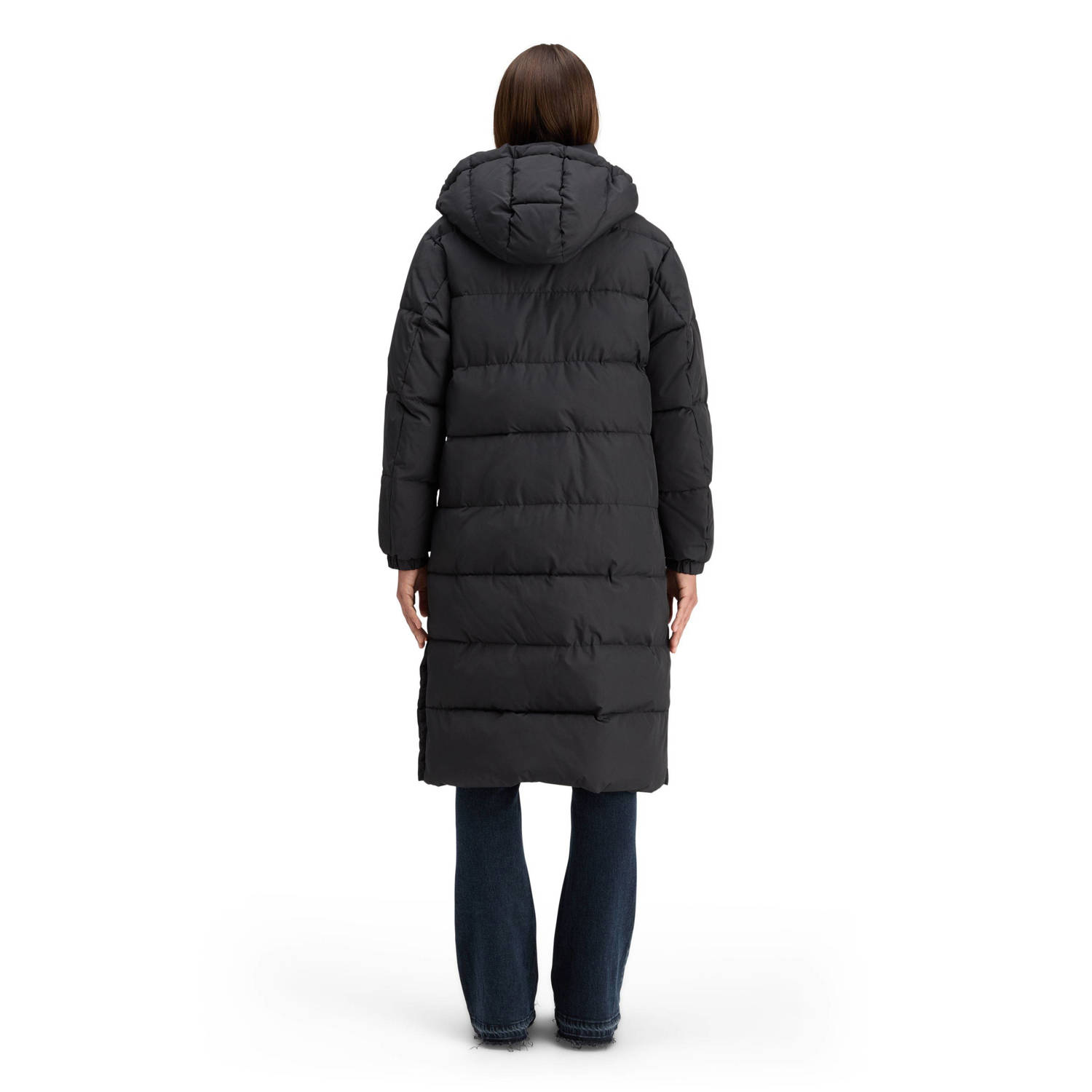Scotch & Soda gewatteerde winterjas zwart