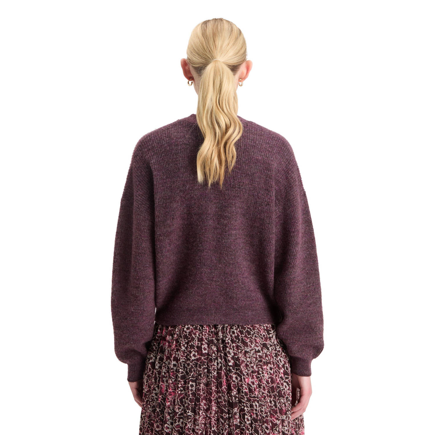 Scotch & Soda trui roodbruin