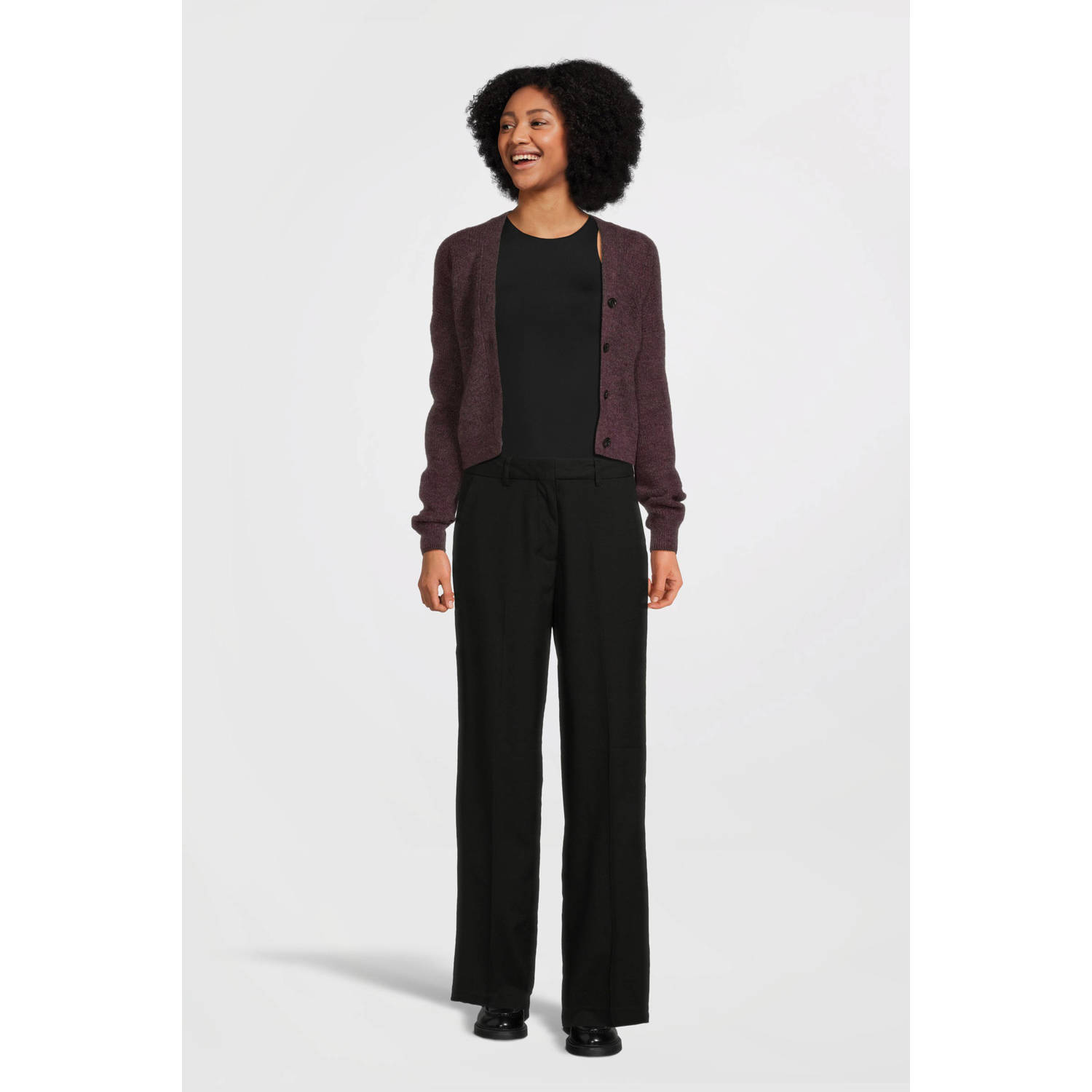 Scotch & Soda trui roodbruin