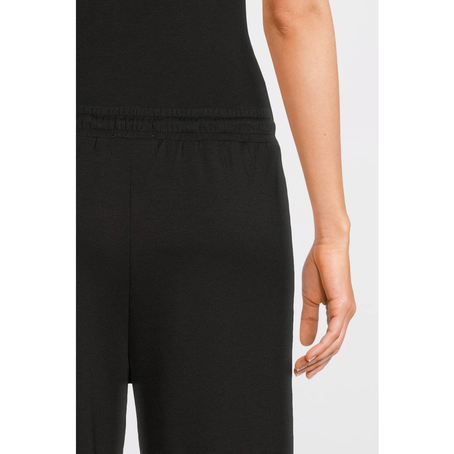 Scotch & Soda straight fit sweatpants zwart
