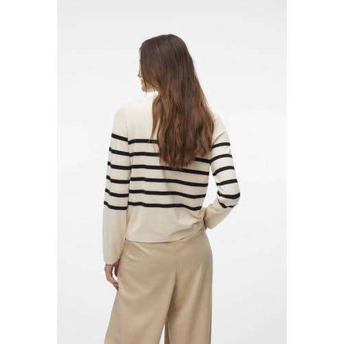 VERO MODA gebreide trui ecru afbeelding