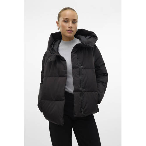 VERO MODA gewatteerde winterjas VMSTELLA zwart afbeelding