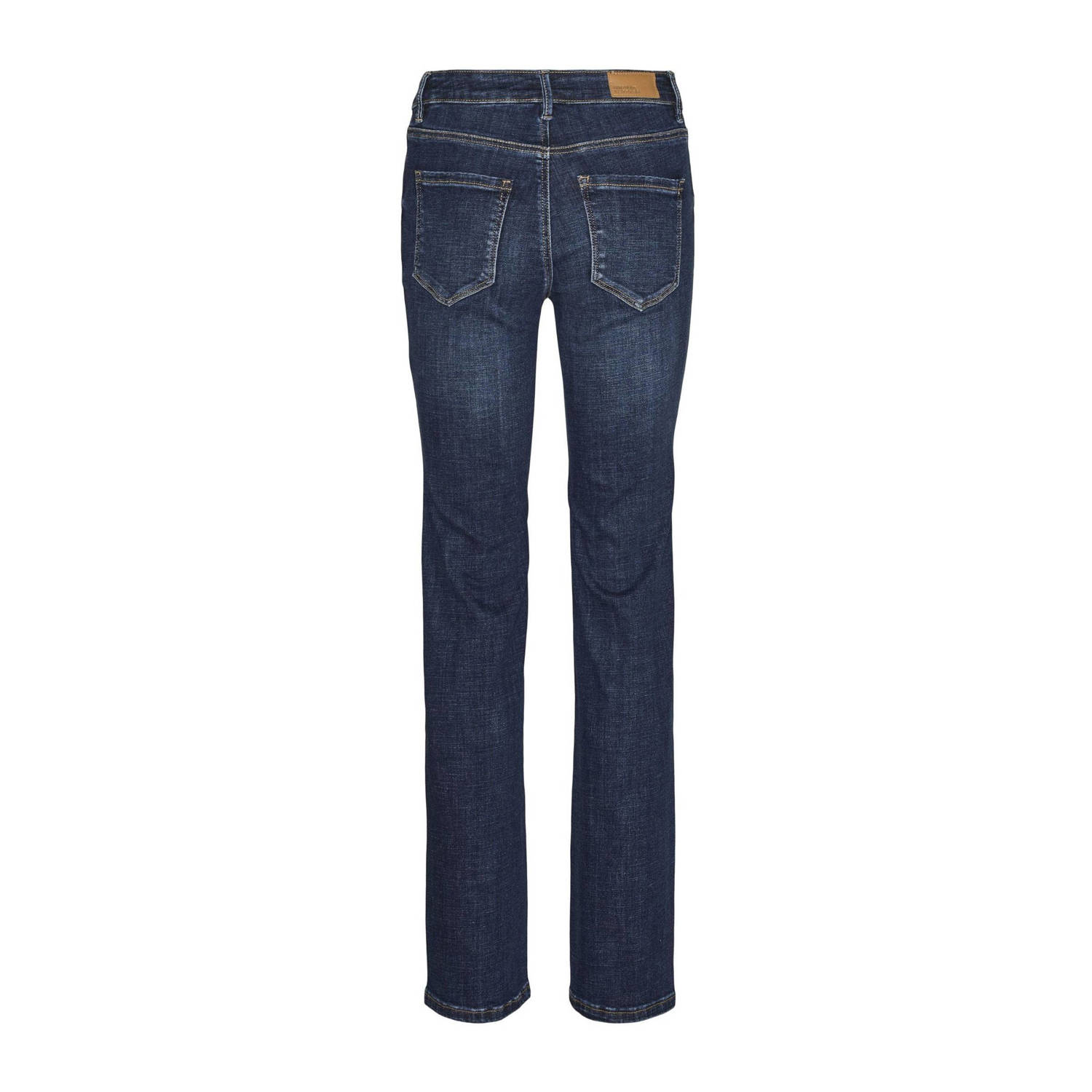 VERO MODA straight jeans VMFLASH dark blue denim