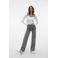 VERO MODA high waist wide leg jeans VMTESSA grey denim